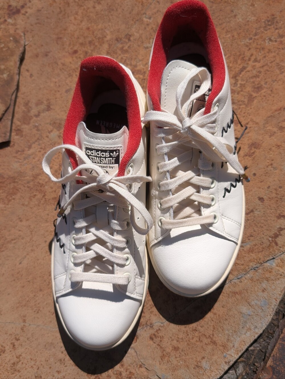 Men's Size 6.5- Adidas Stan Smith x Disney Pinocchio Collab